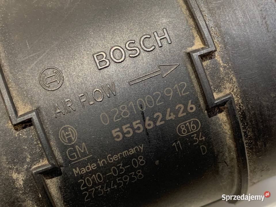 PRZEPŁYWOMIERZ OPEL CROSSLAND 0281002912 12 110