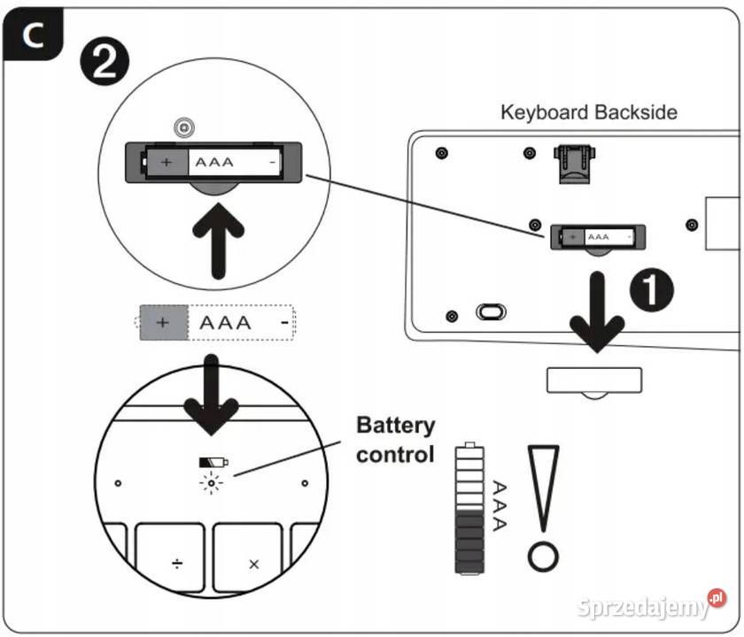 KLAWIATURA MYSZ Bezprzewodowe HAMA COMBO AKMW100 Chorzów