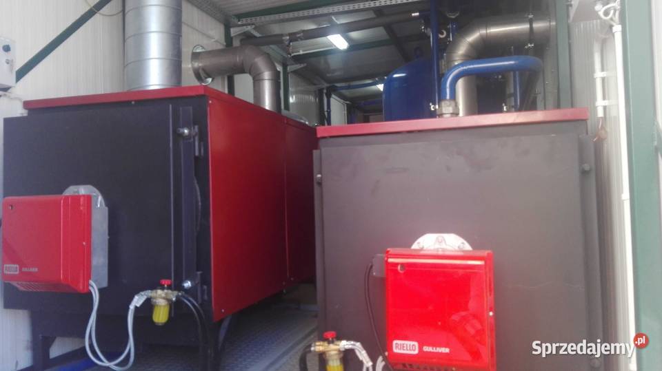 Kotłownia mobilna 1000 kw Pozostałe Goszcz sprzedam