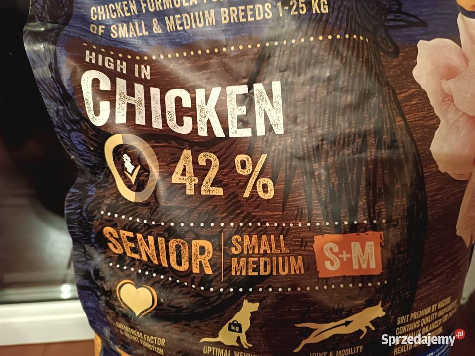 15 karma sucha BRIT Senior SM z kurczakiem Szczyrk