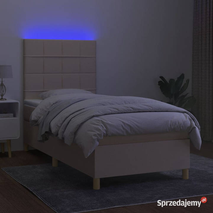 Łóżko z Materacem Kontynentalne Do Sypialni mazowieckie Warszawa sprzedam