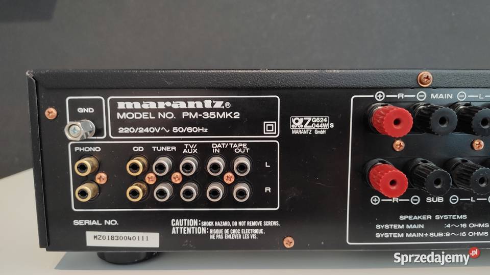 Marantz PM 35 Mk 2 Łódź
