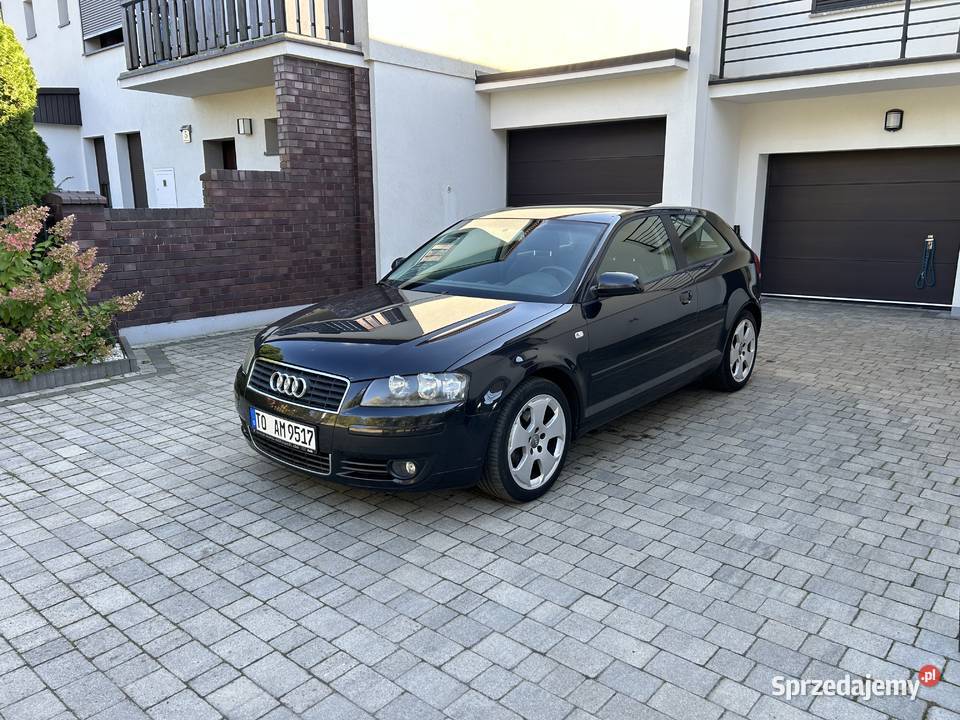 Audi A3 20 FSi Exclusive Climatronic Alufelgi światła przeciwmgielne Audi Ostrzeszów