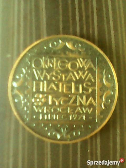 Medal Okregowa wystawa filatelistyczna Wroclaw l Skierbieszów