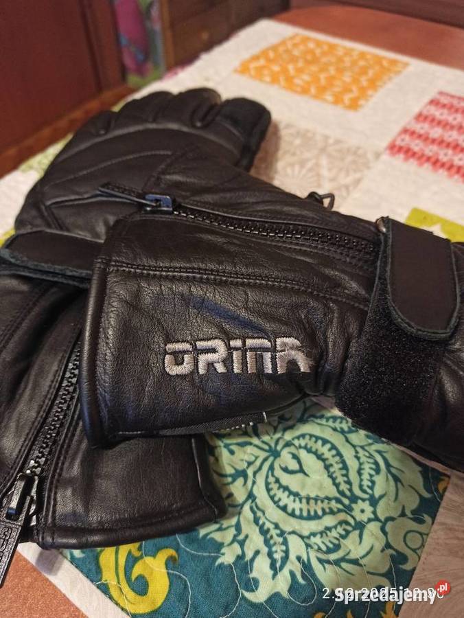 Skórzane rękawice motocyklowe Orina rozmiar 8 Koszalin