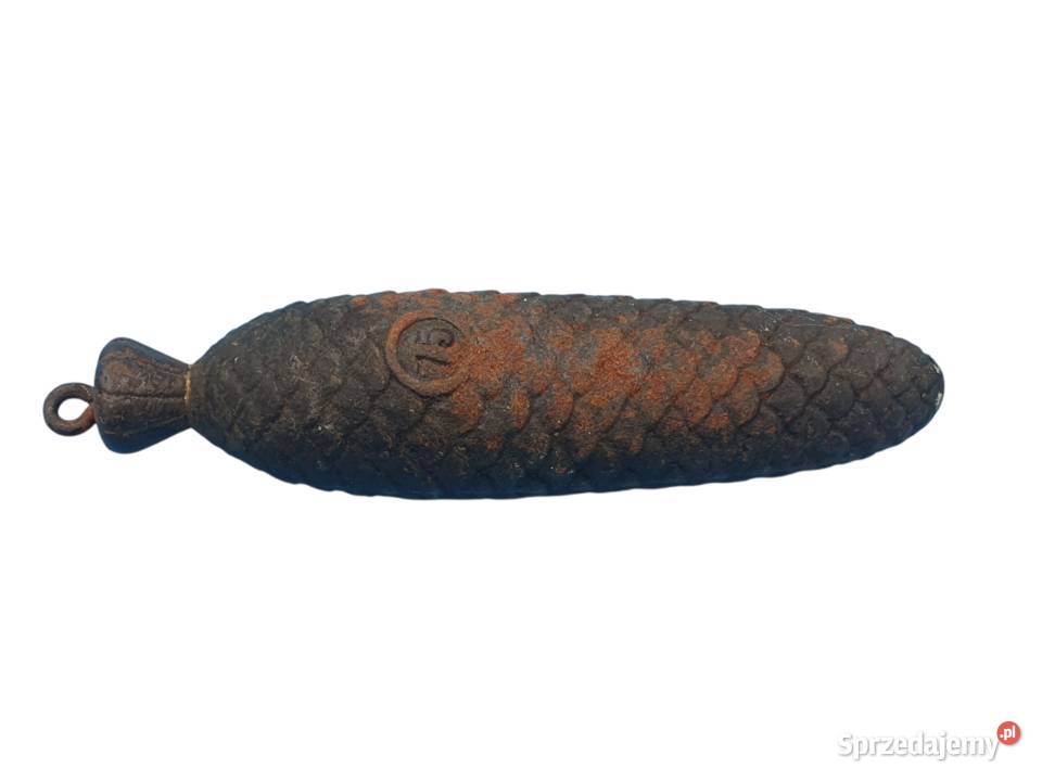 Stary sygnowany przedwojenny ciężarek szyszka do Pozostałe Cieszyn