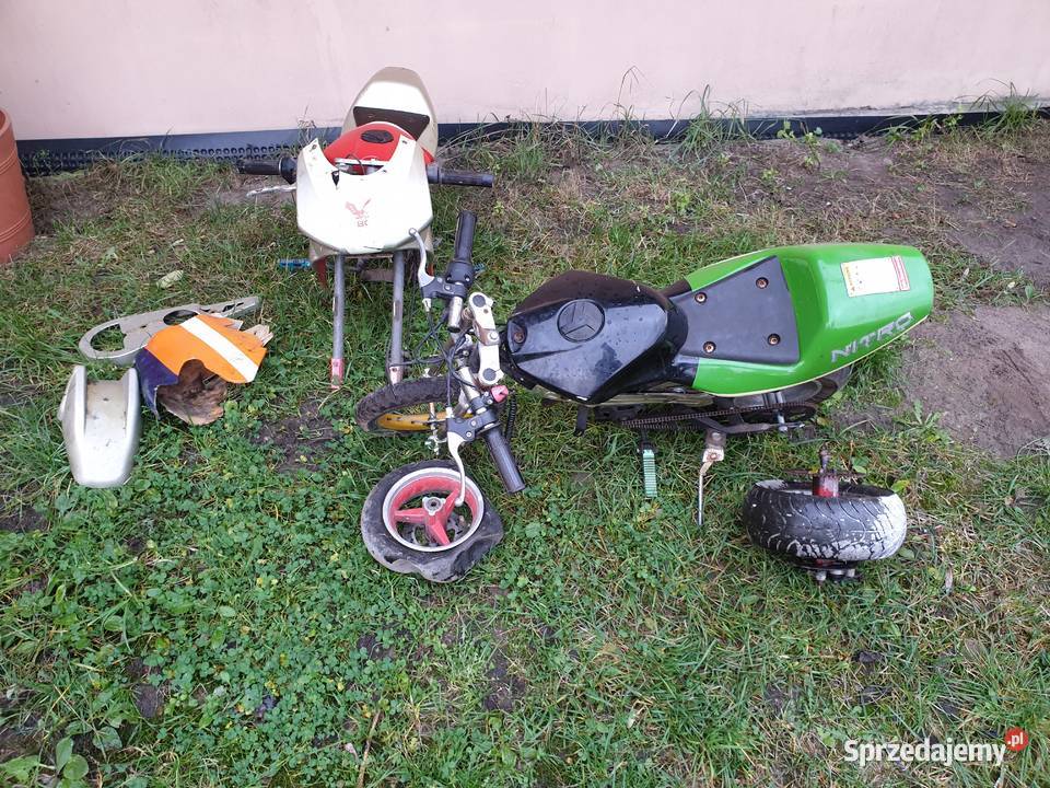 2 x Mini ścigacz 50 mini pocket KXD mini kross nieuszkodzony Loncin mazowieckie