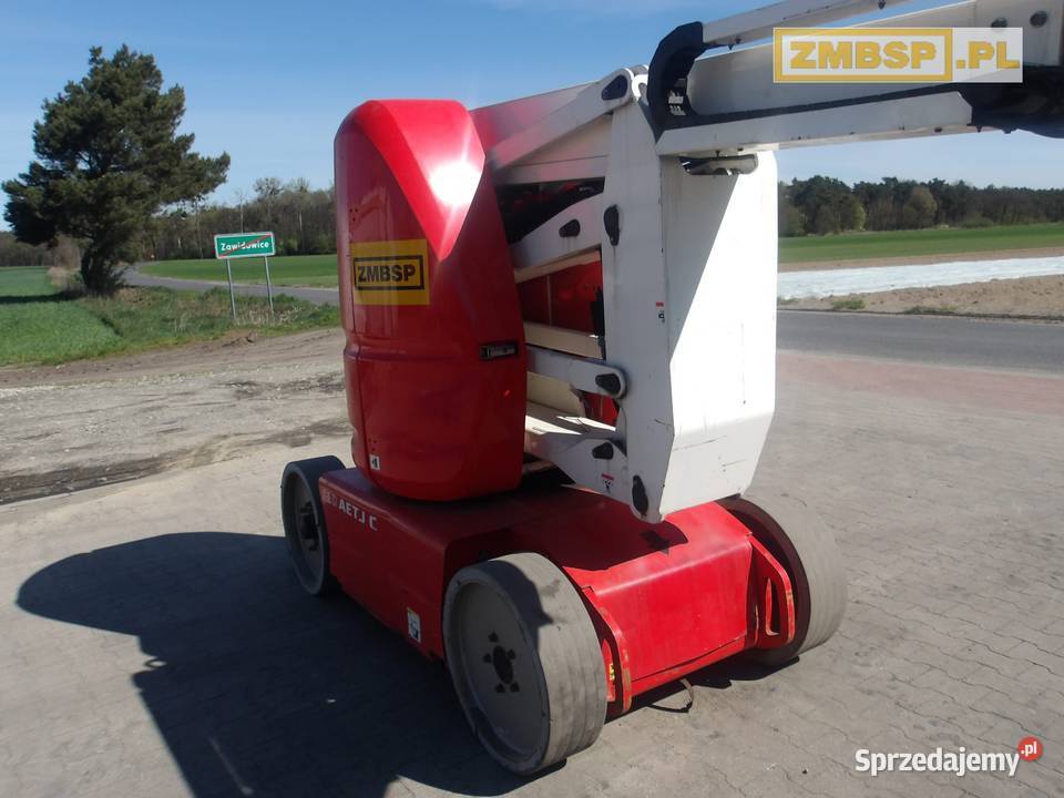 Podnośnik koszowy przegubowy 12m Manitou Pleszew