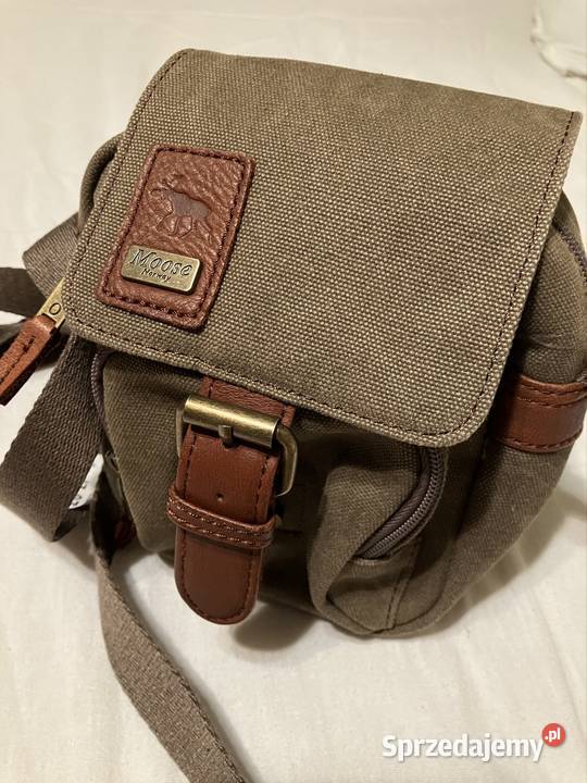 Mała torebka w odcieniu khaki marka premium dolnośląskie Legnica