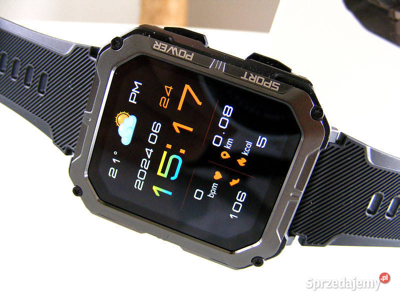 Zegarek smartwach C20 PRO Black IP68
