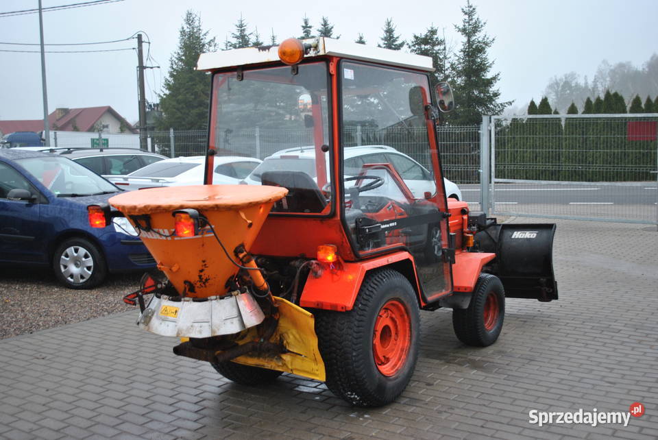 Hako Hakotrac 1900D Plug Piaskarka Traktor Ciągniki pomorskie