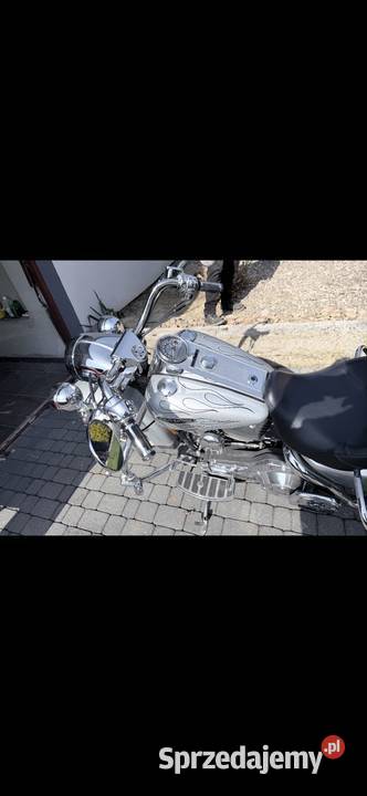 Harley Davidson piękny kufry Milówka