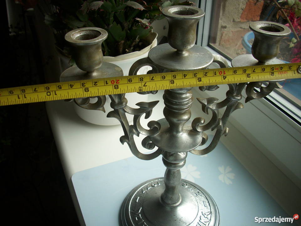 Ursuspamiątkowy świecznik z PRLuOryginał z 1977