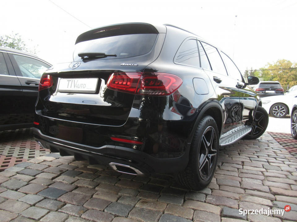 Mercedes GLC 200 BEZSZKODOWY AMG NIGHT Ambient światła do jazdy dziennej Warszawa