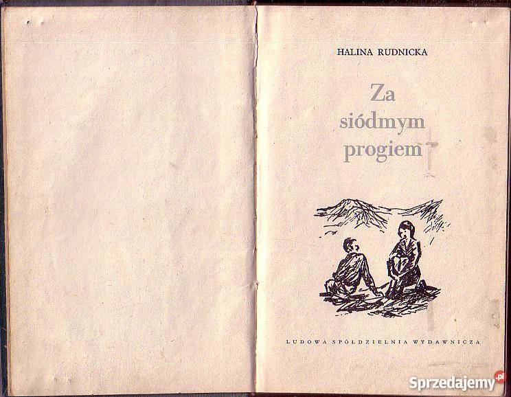 9817 SIÓDMYM PROGIEM HALINA RUDNICKA Czyrna