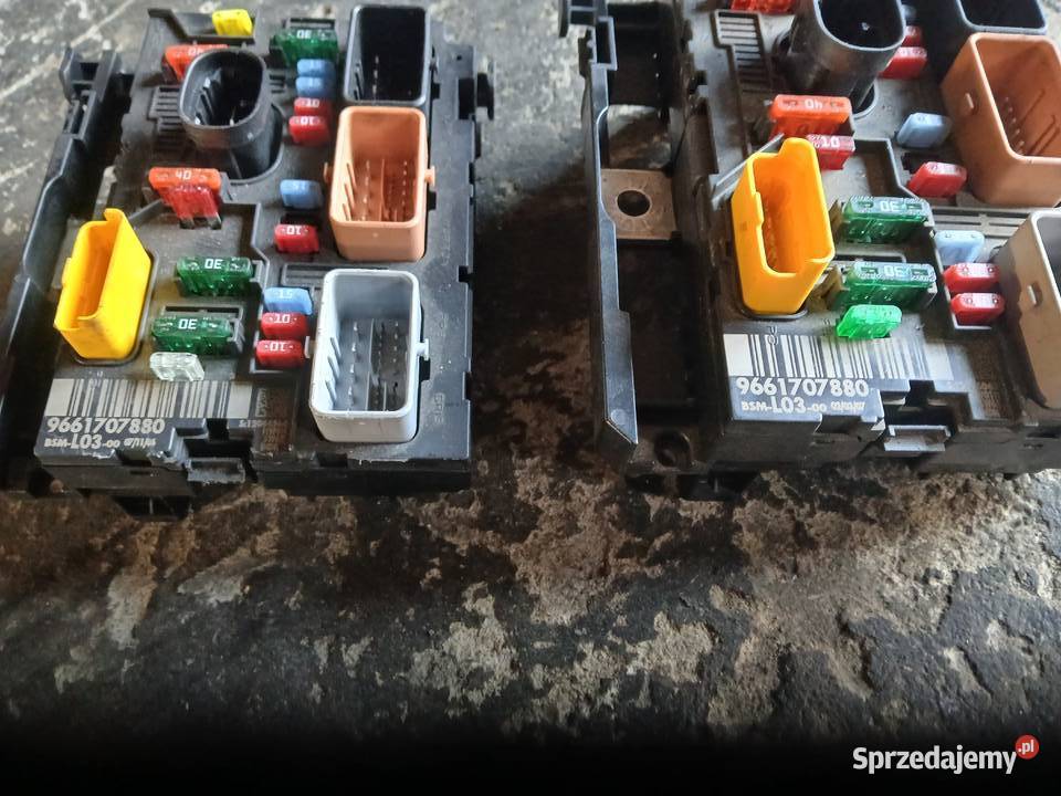 9661707880 Sterownik Moduł BSM Citroen Peugeot Radłów