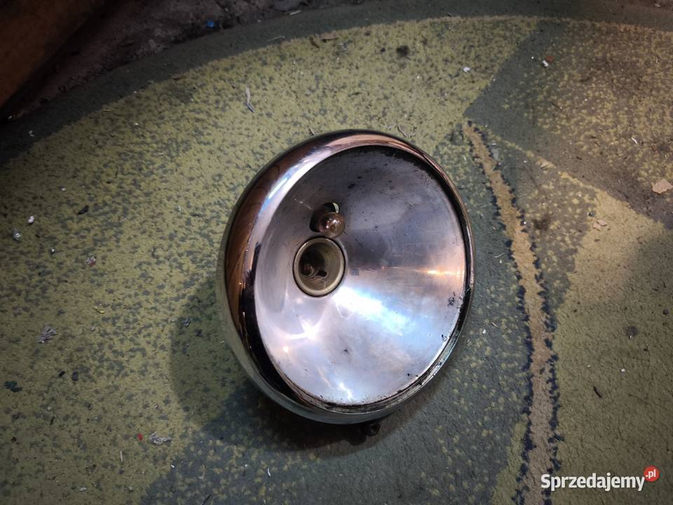 Ramka SHL m06t sygnowana idealny chrom odblask Motoryzacja Sieradz