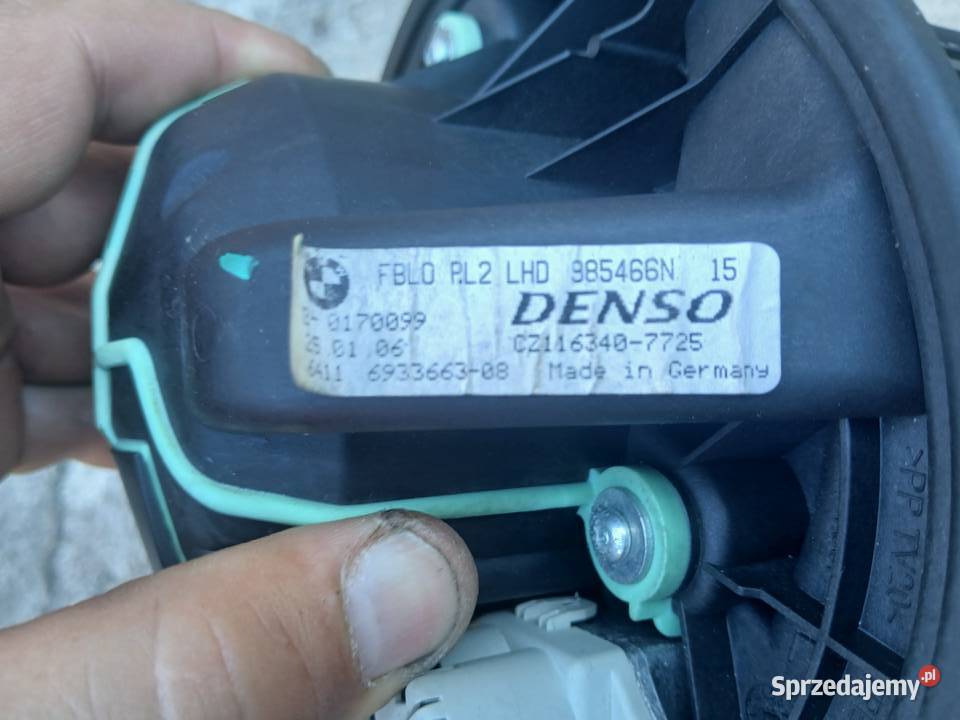 Dmuchawa nawiewu Rezystor 985466N BMW 3 E90 E91 Radłów
