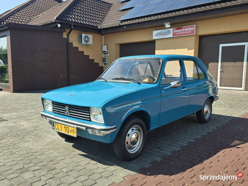 Peugeot 104 Wersja GL Pojazd Zabytkowy 1977 nieuszkodzony kujawsko-pomorskie Włocławek