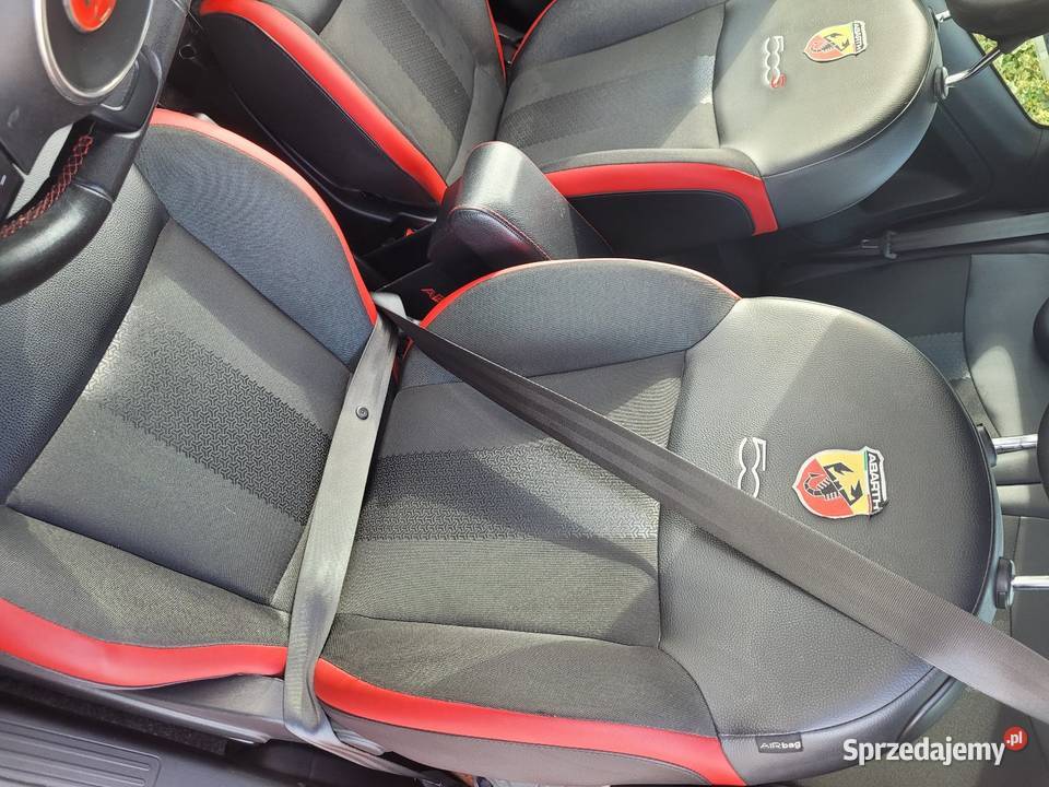 Fiat 500 12 benzyna pakiet stylistyczny Abarth mazowieckie Piaseczno sprzedam