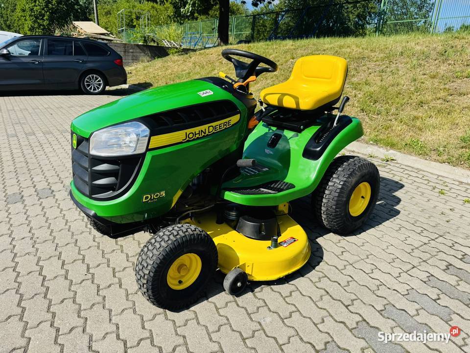 Traktorek kosiarka John Deere D105