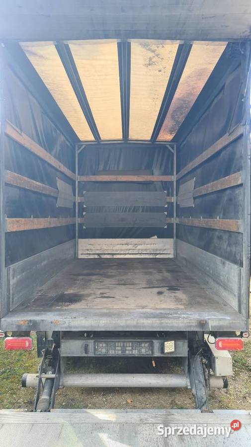 Zabudowa firanka z windą Movano Master dostawcze