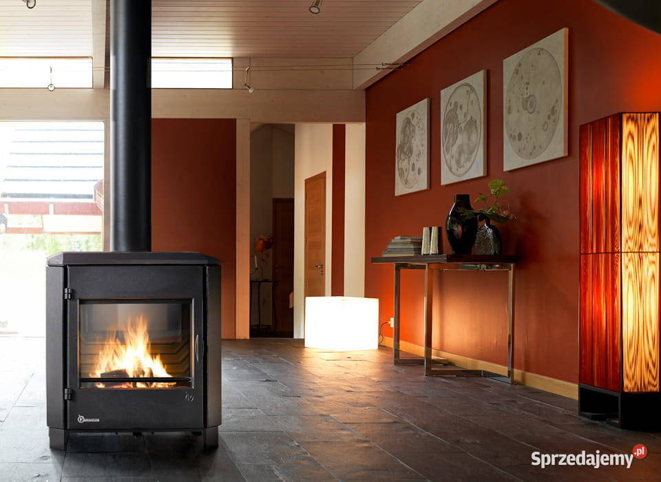 Piec żeliwny Carolo Antracyt INVICTA Okazja Dom i Ogród wielkopolskie Poznań sprzedam