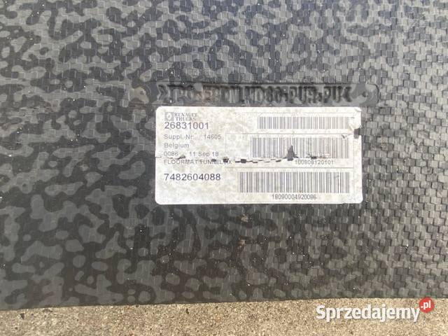 Wykładzina Kabiny Renault Gama Range T Motoryzacja Maszewo