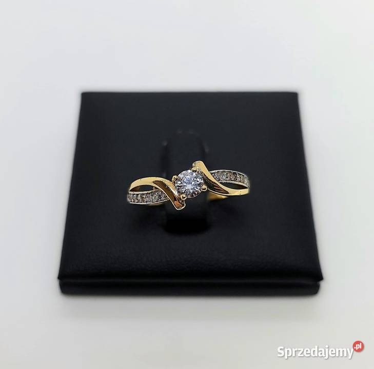 Złoty pierścionek próby 585 220g Rozmiar 14 złoto Elbląg