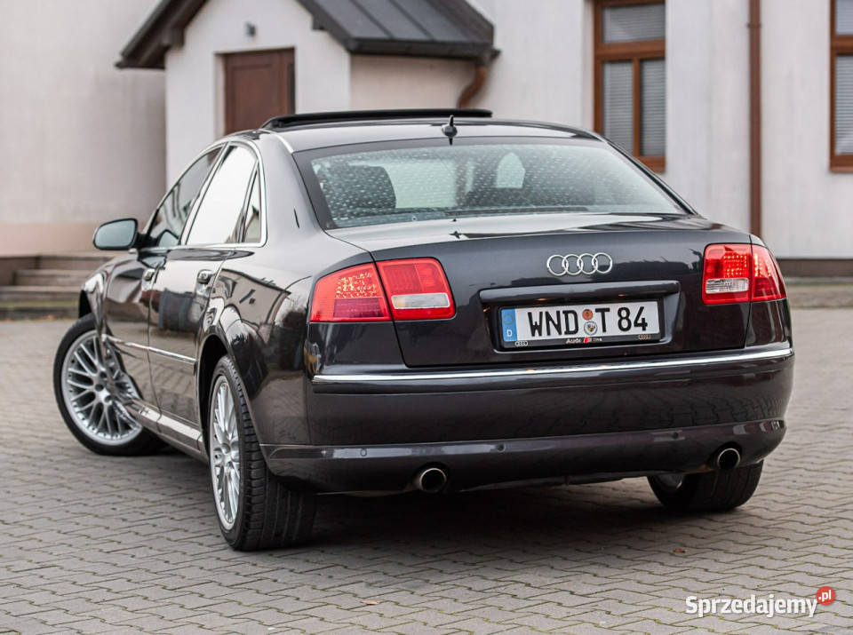 Audi A8 42i V8 350 250 Opłacona D3 20022010 A8 Zwoleń
