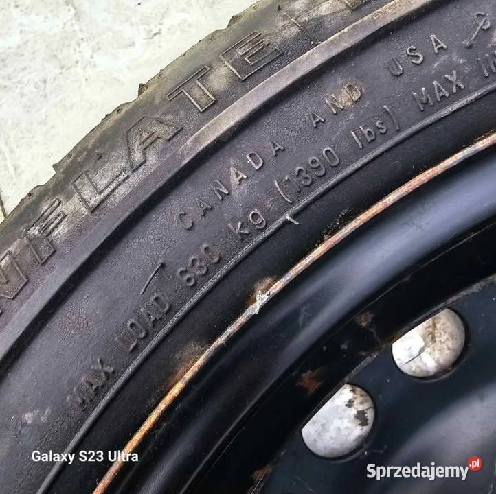 Koło dojazdowe Opel 5x110 R16 Vectra C Signum mazowieckie sprzedam