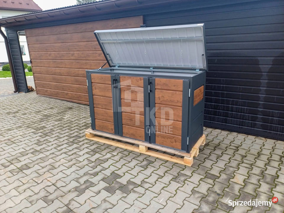 Zabudowa koszy na śmieci wiata obudowa zachodniopomorskie Nowogard sprzedam