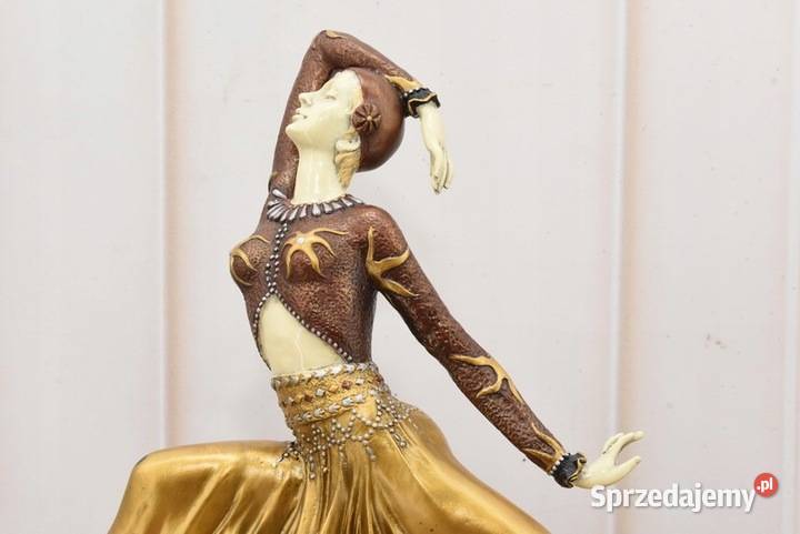 Egipska Tancerka w Stylu Demetre Chiparus Figura małopolskie Kraków
