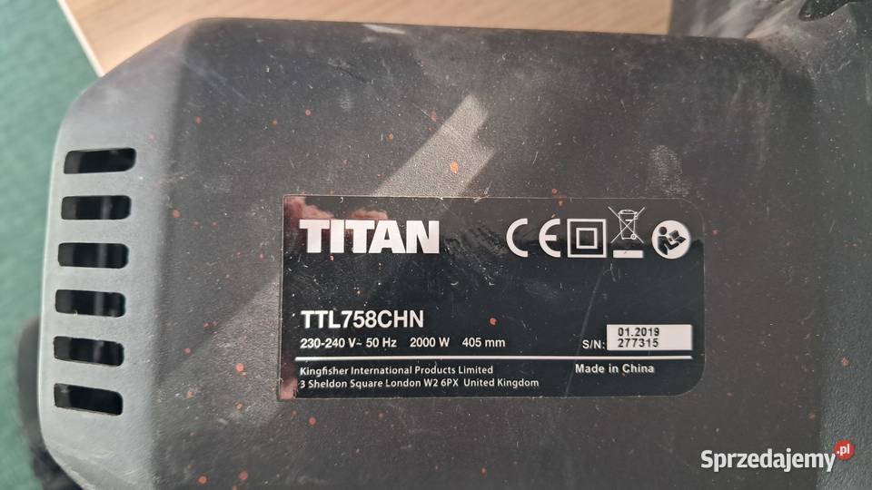 Piła łańcuchowa elektryczna Piły łańcuchowe