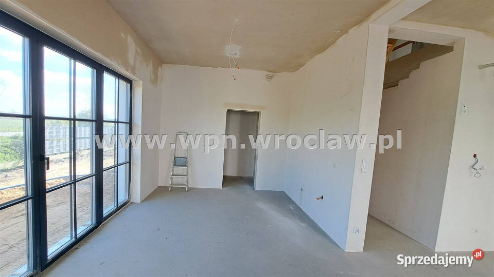 Dom bliźniak 160m2 Wrocław do wykończenia