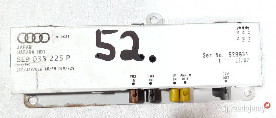 WZMACNIACZ ANTENOWY AUDI A4 B7 8E9035225P dolnośląskie Mielęcin
