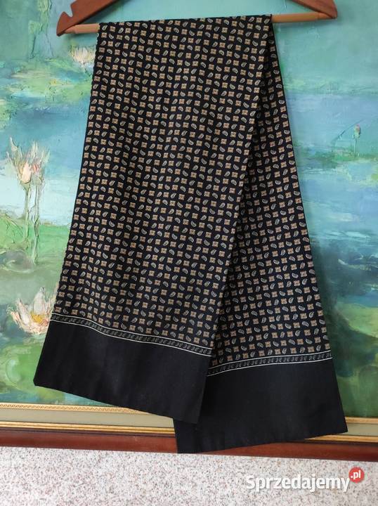 szal męski elegancki satynowy szalik męski Pozostałe Kielce