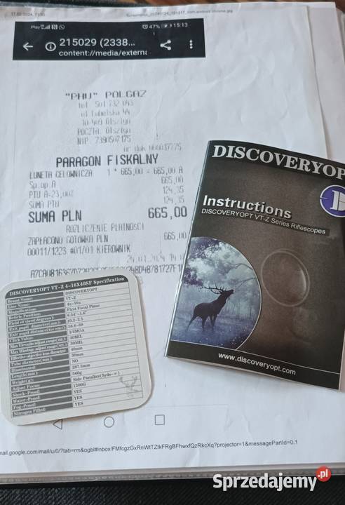 Discoveryopt VTZ 416x40sf FFP lubuskie Sława