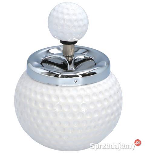 Elegancka Popielniczka w Kształcie Piłki Dom i Ogród Ostrowy nad Okszą