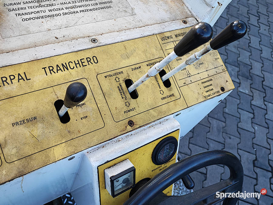 Żuraw dźwig samojezdny Gruniverpal Tranchero Kęty