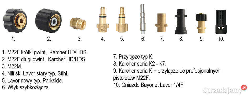 Lanca do myjki gięta 70 do Karcher Lavor Dibo Zahajki