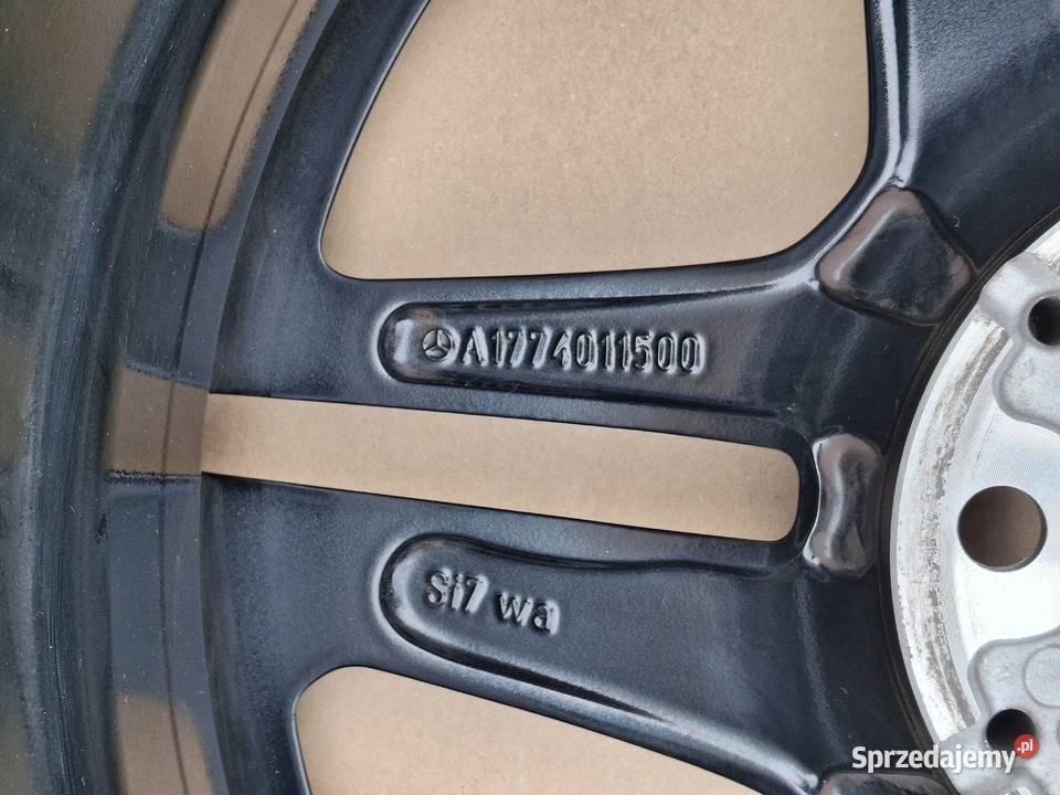 MERCEDES AKLASA W177 CLA FELGA AMG ALUFELGA 18 Średnica 18" Samochodowe Bieleń