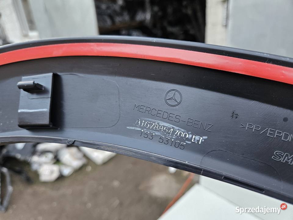 MERCEDES GLE W167 LISTWA BŁOTNIKA LEWY PRZÓD Międzychód