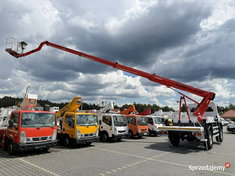 Mercedes Atego E6 4x4 Zwyżka RUTHMANN TBR250 S7 świętokrzyskie
