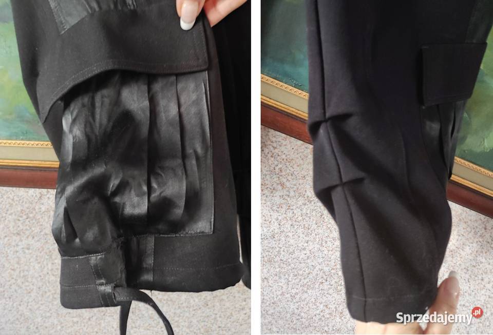 spodnie rybaczki damskie capri dzwony casual Rozmiar 40(L) sprzedam