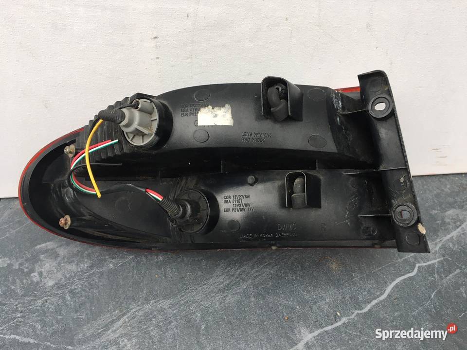 DAEWOO LANOS PRAWA LAMPA TYŁ Ostroróg sprzedam