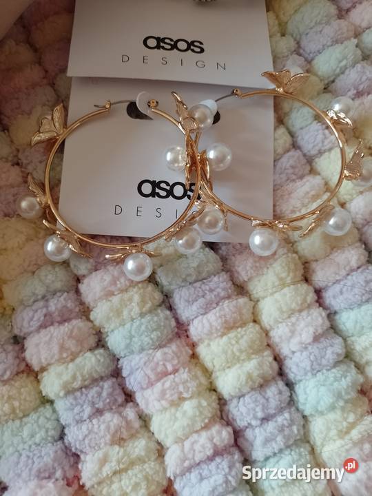 ASOS Wytworne bogato zdobione kolczyki małopolskie