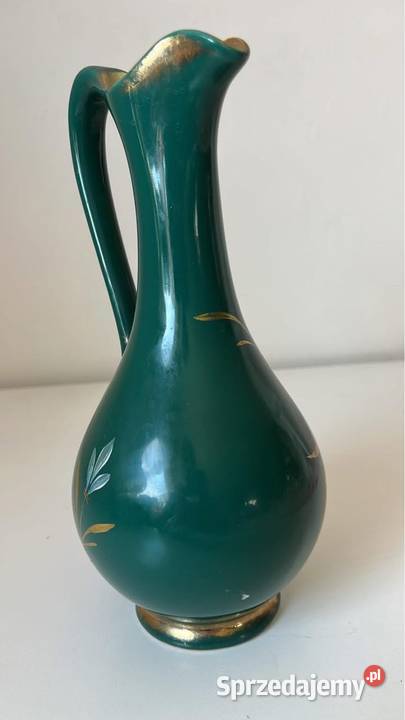 Amfora wazon dzbanek Ręcznie malowany Sygnatura Gdańsk