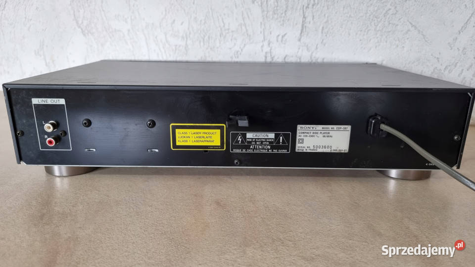 Cd player SONY CDP 397 CDP397 odtwarzacz Międzychód