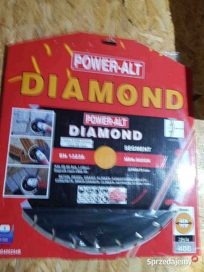 TARCZA DIAMENTOWA 400x254 diamond poweralt